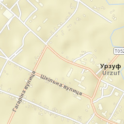 Urzuf Street Map