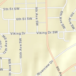 843-909 8th Avenue Southwest, Valley City Street Map
