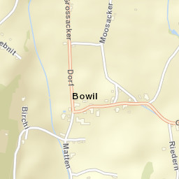 Bowil Street Map