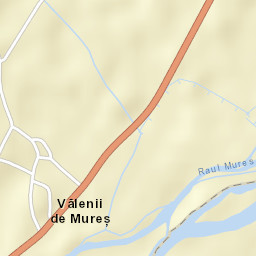 Vălenii de Mureș Street Map