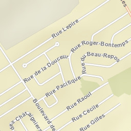 La Haute-Saint-Charles Street Map