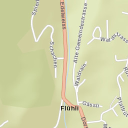 Flühli Street Map