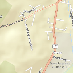 Guttaring Street Map