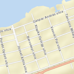 Zamárdi Street Map