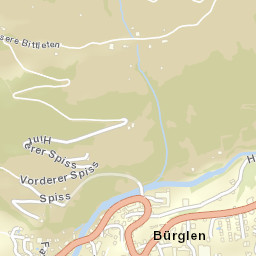 Bürglen Street Map