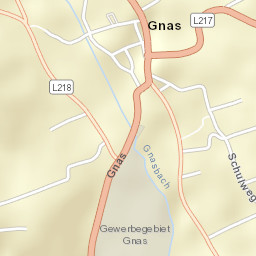 Gnas Street Map