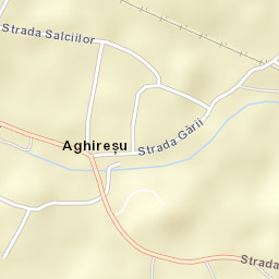 Aghireșu Street Map