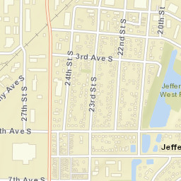 150-198 22nd Street South, Fargo, ND Street Map