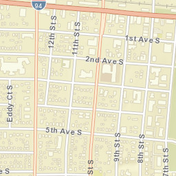 336 7th Street South Fargo ND Street Map