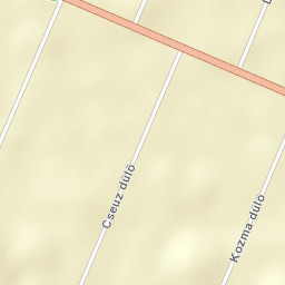 Cserkeszőlő Street Map