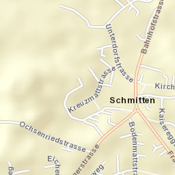 Schmitten Street Map