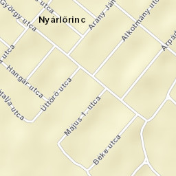 Nyárlőrinc Street Map