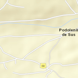 Podolenii de Sus Street Map