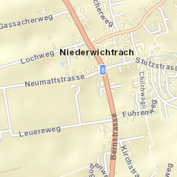Wichtrach Street Map