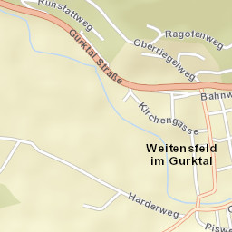 Weitensfeld im Gurktal Street Map