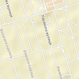 Berezanka Street Map