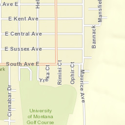 2301-2399 Arthur Avenue Missoula Street Map