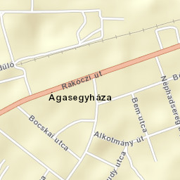 Ágasegyháza Street Map