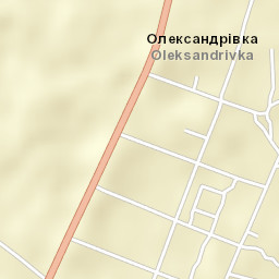 Oleksandrivka Street Map