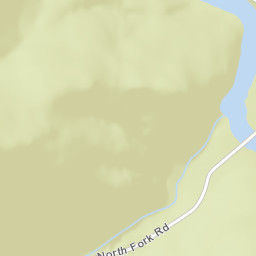 Beaver Creek Road, Clearwater National Forest Street Map