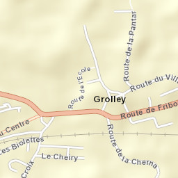 Grolley Street Map