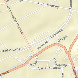 Giswil Street Map