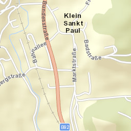 Klein Sankt Paul Street Map