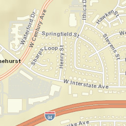 2700-2748 Ithica Drive Bismarck ND Street Map