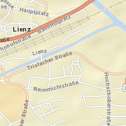 Lienz Street Map