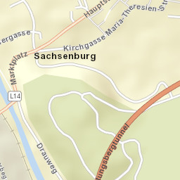 Sachsenburg Street Map