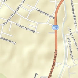 Priel Street Map