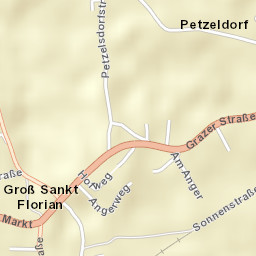 Groß Sankt Florian Street Map