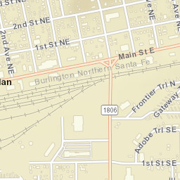 301-399 E Main St, Mandan, ND 58554 Street Map