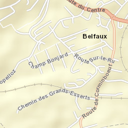 Belfaux Street Map