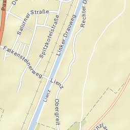 Amlach Street Map