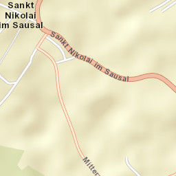 Sankt Nikolai im Sausal Street Map