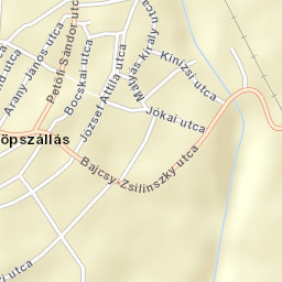 Fülöpszállás Street Map