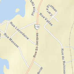 Sainte-Thècle Street Map