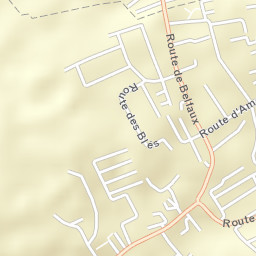 Corminboeuf Street Map
