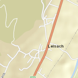 Leisach Street Map