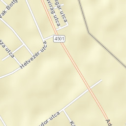 Tiszaalpár Street Map