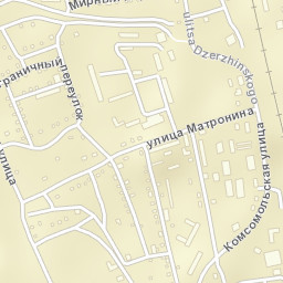 Bikin Street Map