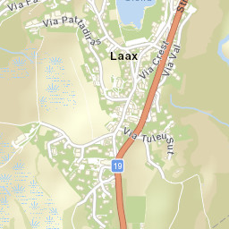 Laax Street Map