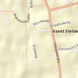 Sankt Stefan Street Map