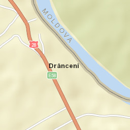 Drânceni Street Map