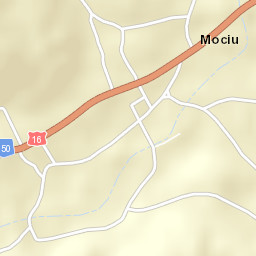 Mociu Street Map