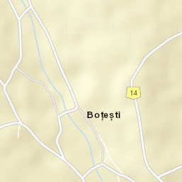 Boţeşti Street Map