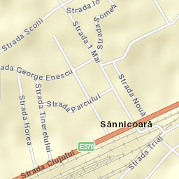 Sânnicoară Street Map