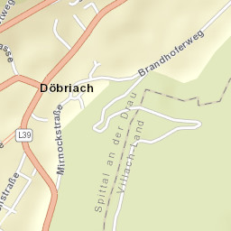 Döbriach Street Map