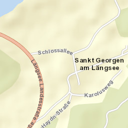 Sankt Georgen am Längsee Street Map